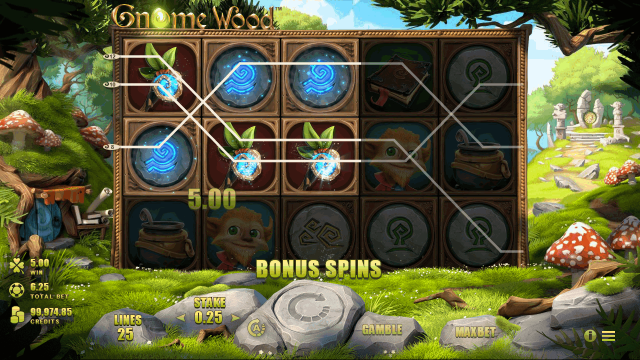 Игровой интерфейс Gnome Wood 4