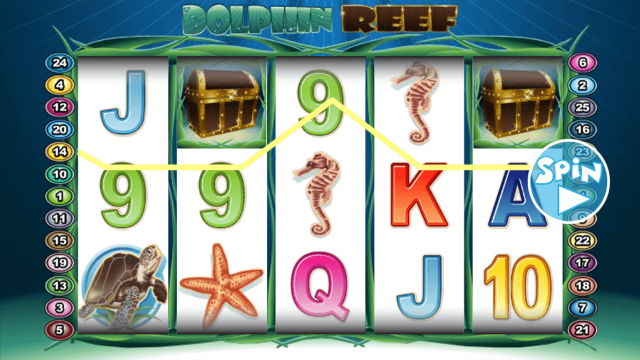 Игровой интерфейс Dolphin Reef 2