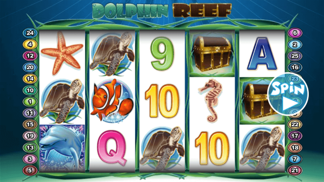 Игровой интерфейс Dolphin Reef 1
